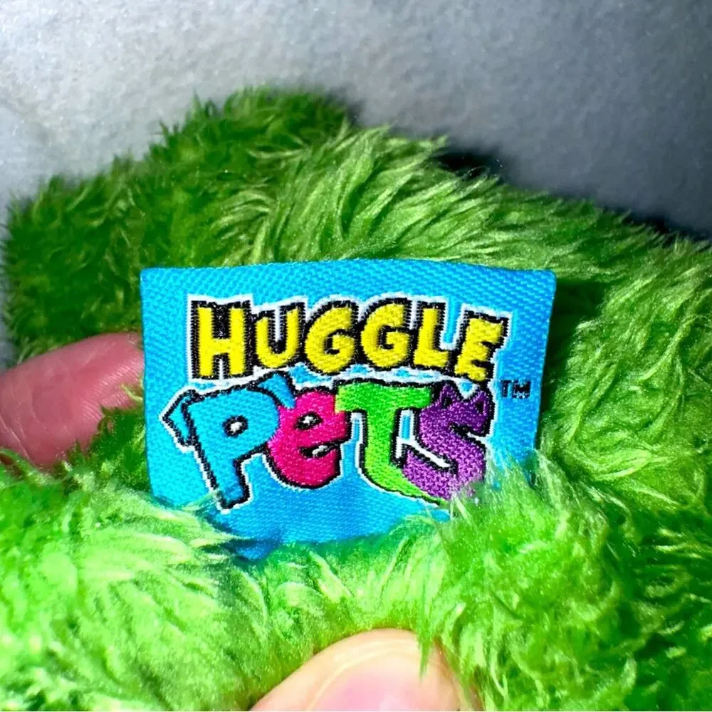 Huggle Pets Kids Green Dinosaur Hoodie Sweatshirt and Packable Plush Toy/Pillow